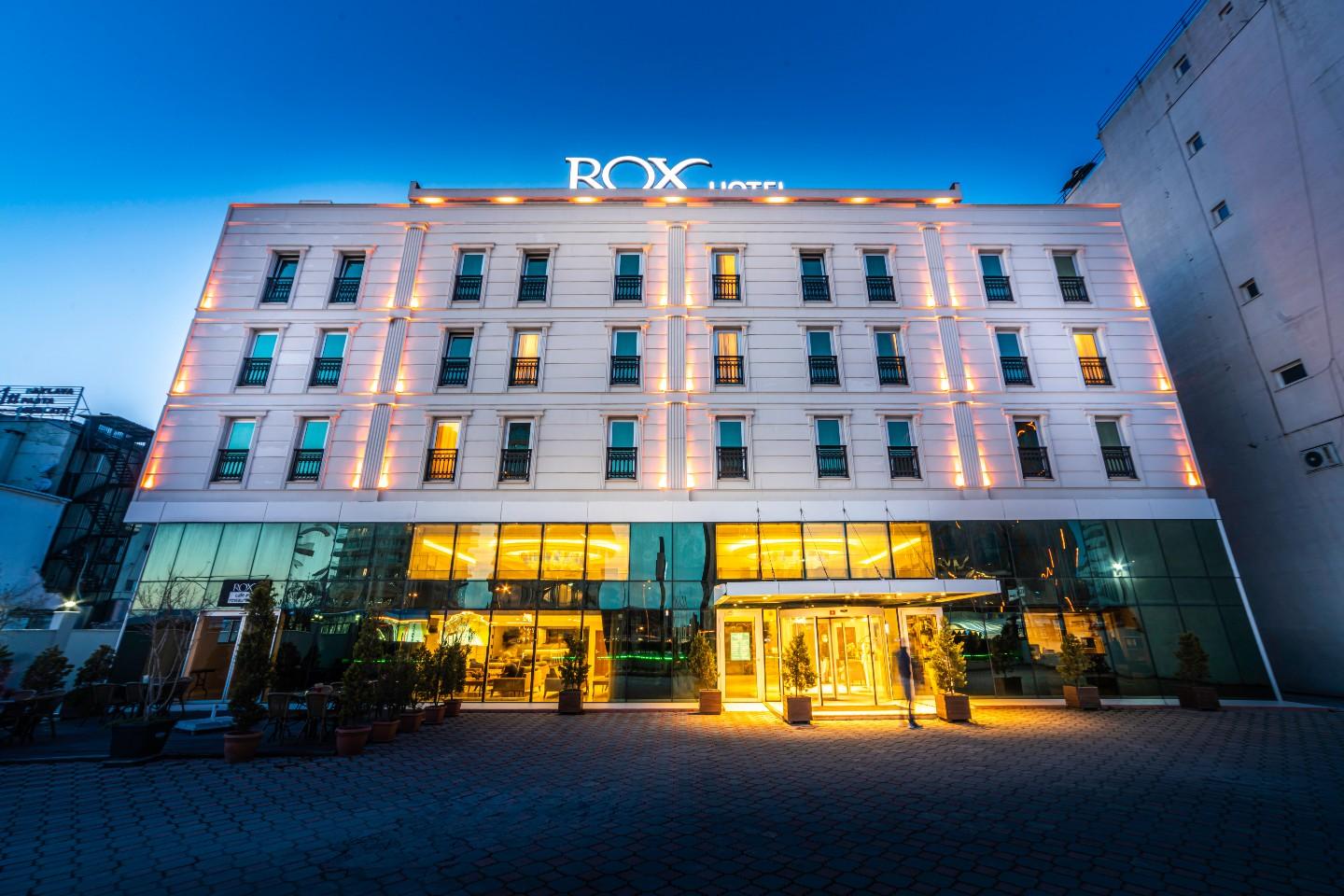 Rox Hotel Istanboel Buitenkant foto